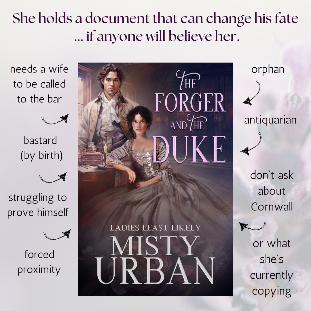 The Forger and the Duke by Misty Urban with an excerpt and giveaway ...